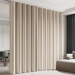 cbsroro Room Divider Blackout Curtain Total Privacy