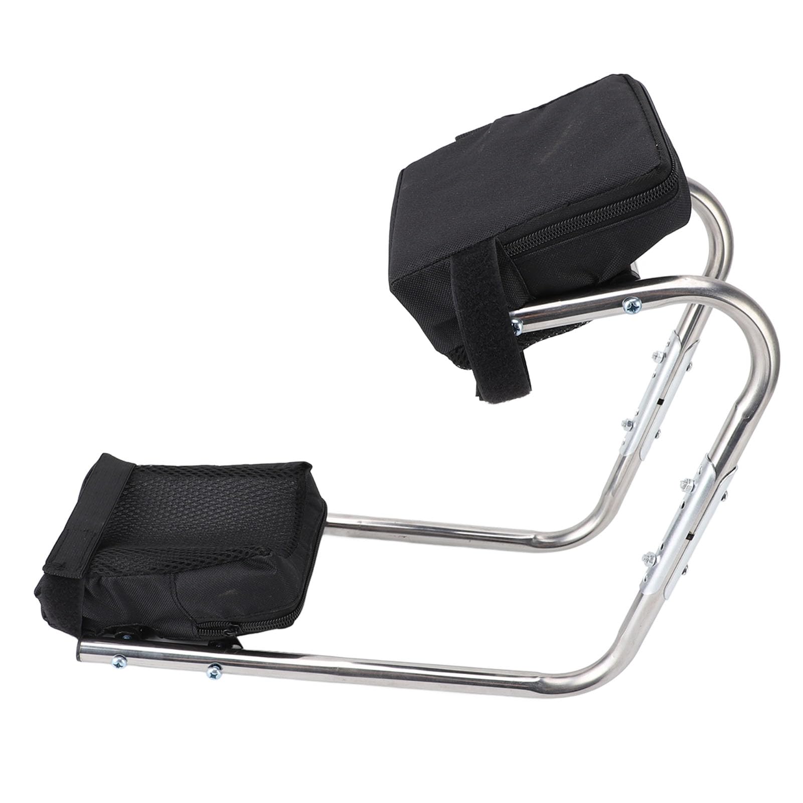 LICAEVEY Garden Seat and Kneeler, Stainless Steel Folding Knee Seat Gardening Tool Ergonomic Ankle Support Multifunctional Knee Seat Leg Brace, Gardening Gifts for Parents and Loved Ones