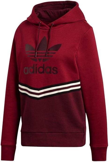 adidas Damen Adibreak Hoodie, rot (buruni/Granat), 32: Amazon.de: Bekleidung