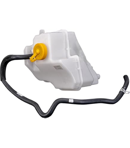 TRQ Coolant Reservoir Tank For 2007-2012 Nissan Versa - Direct Fit Replacement Overflow Bottle