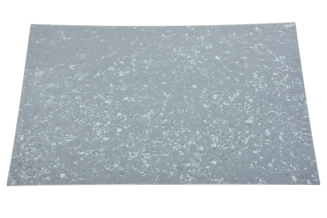 Dopro Blank Guitar Bass Pickguard Material Scratch Plate Material Sheet 290x432mm White Pearl