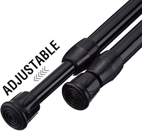 Curtain Rod Tension Rod Cafe Curtain Rod Adjustable Window