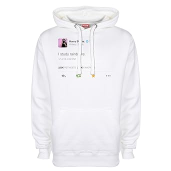 Harry Styles I Study Rainbows. Tweet Kapuzenpullover