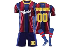 Boys Soccer Jerseys for Kids Custom Shirt Training Uniform for Boys Youth Soccer Fans Jersey Kit Set