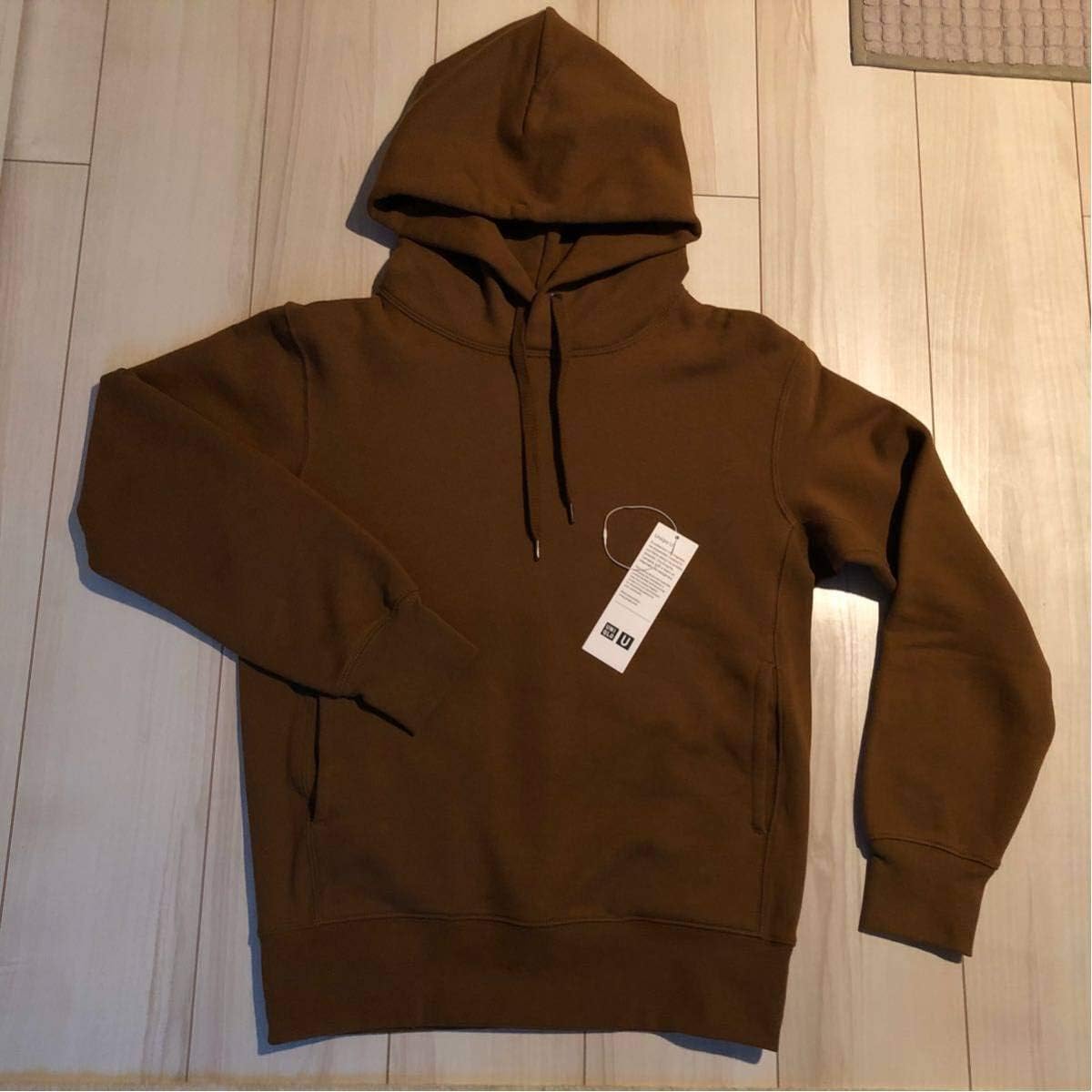 19aw ユニクロユー Uniqlo U スウェットプルパーカ 長袖 S マスタード 49 ルメール Men Sサイズ スウェットパーカー トレーナー パーカー 通販 Amazon