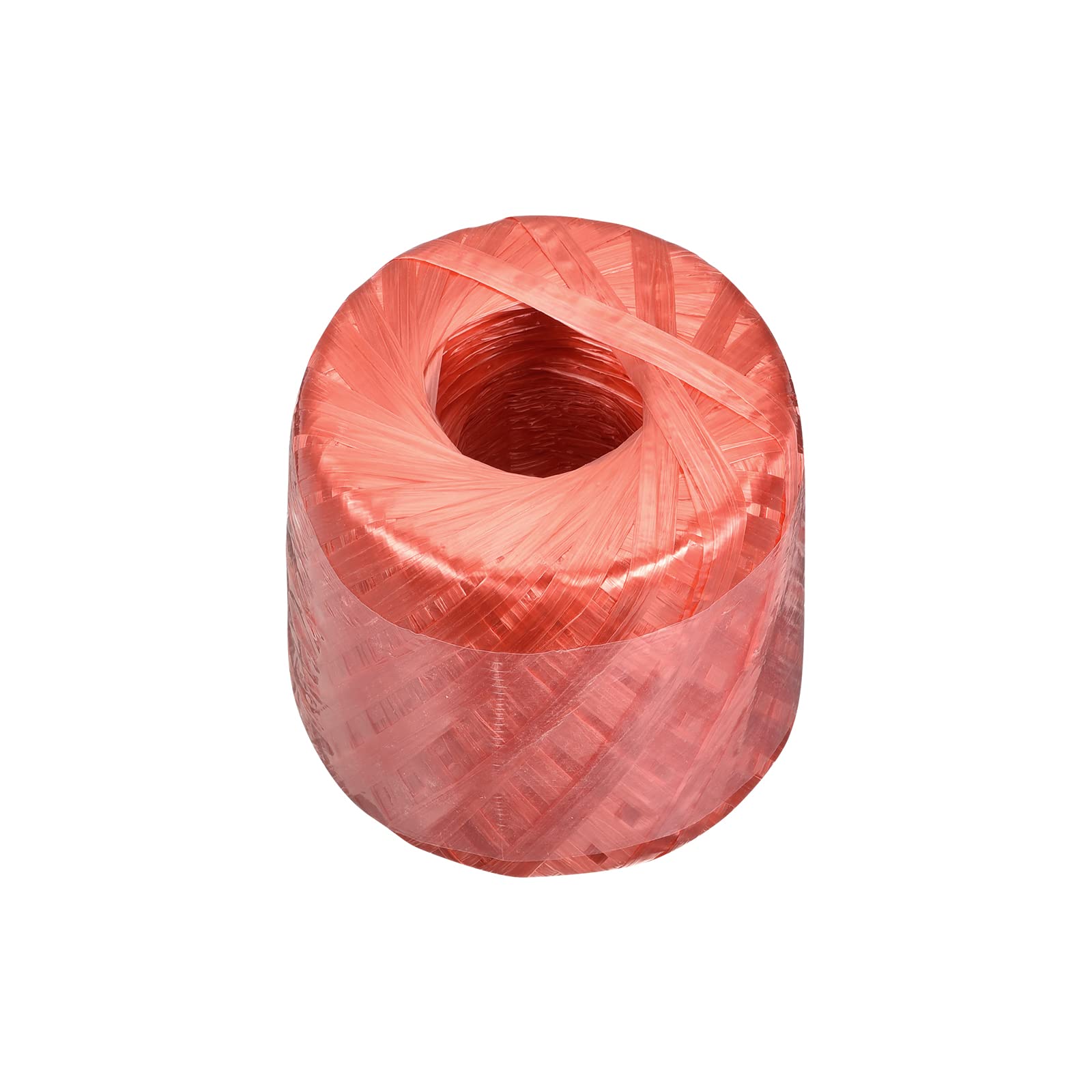 Rebower Polyester Nylon Rope [for Book Bundled Packing DIY]-250m/820ft / 1Roll Red