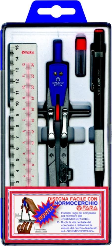 normo Set Farah сompass + Mechanical Pencil + normocerchio