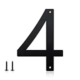 5 Inch House Numbers and Metal Letters for Outdoor