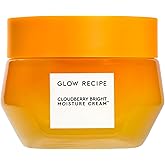 Glow Recipe Cloudberry Refillable Face Cream – Ultra Moisturizing Korean Face Cream for Women with CoQ10, Multi Peptides, and Vitamin C to Brighten, Repair Skin Barrier & Even Skin Tone (50 ml)