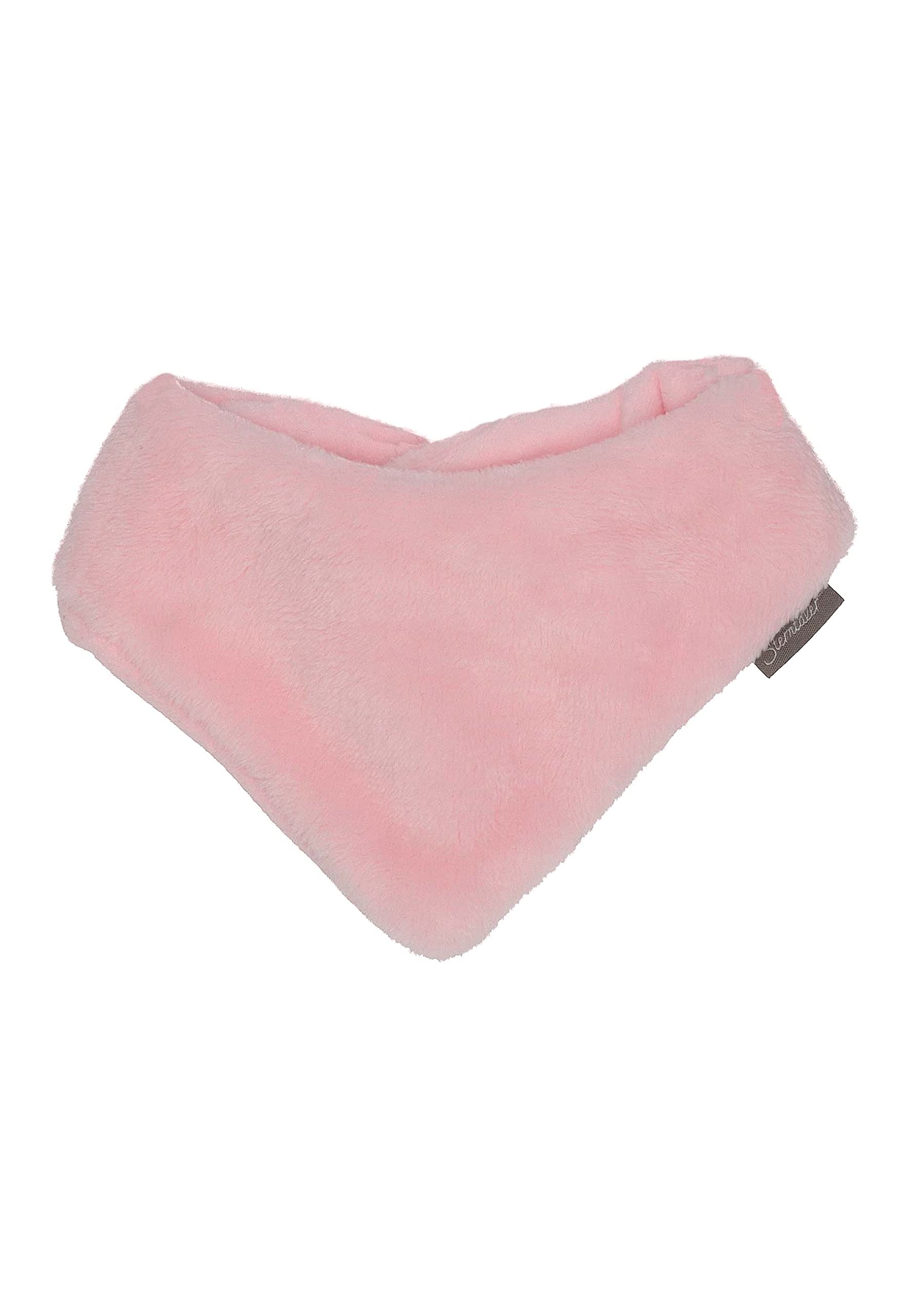 Sterntaler Baby Girls Triangular Scarf With Velcro, Size: S, Pink Neckerchief, Pink (Rosa 702), 1 (Manufacturer Size: 1)
