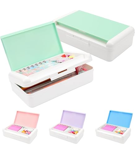 Pencil Case Kids PCS Pencil Box,Large Capacity Double Layer