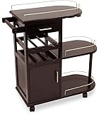 Winsome Wood Entertainment Cart, Espresso