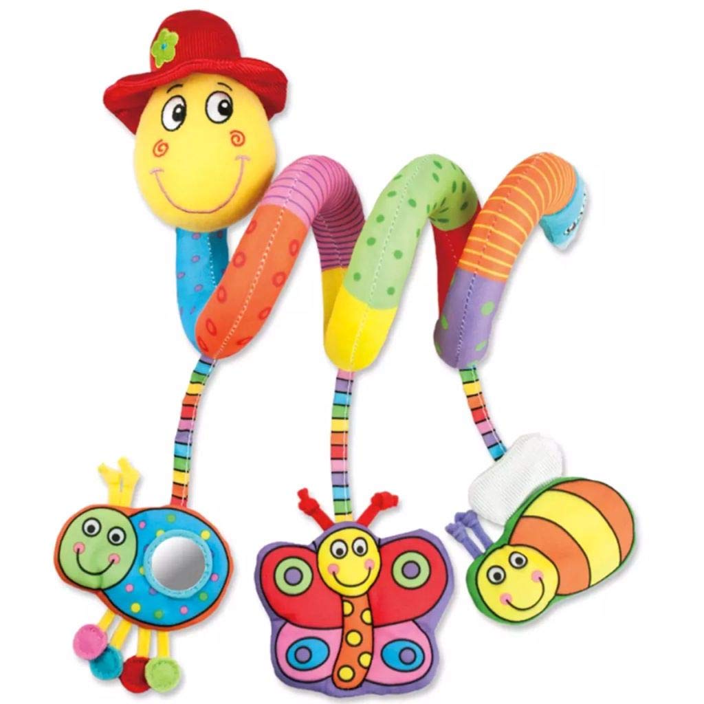Galt Toys, Wiggly Worm, Cot and Pram Toy, Ages 0 Months Plus