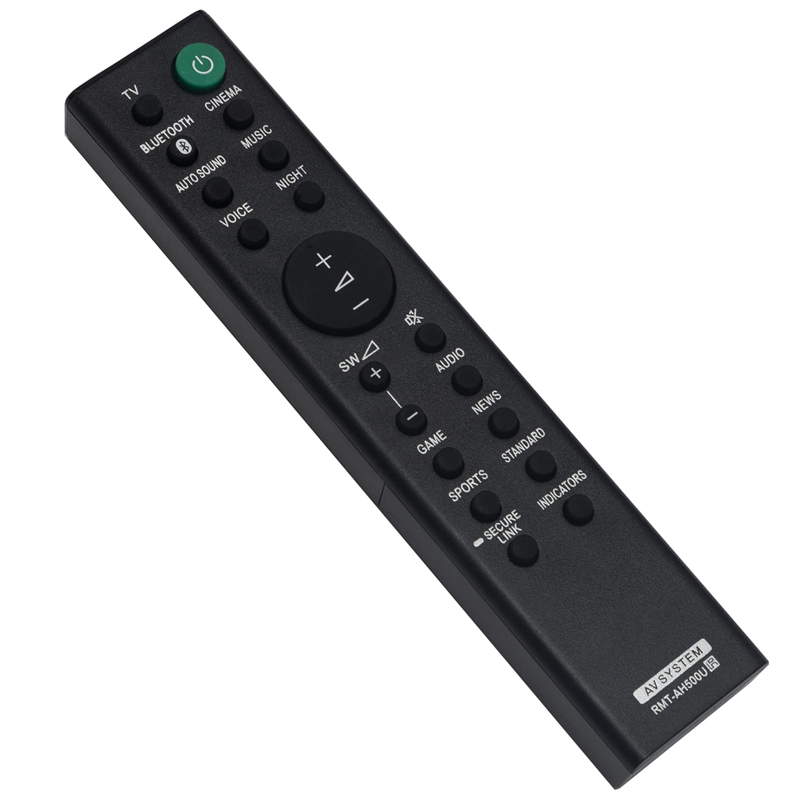 ALLIMITY RMT-AH500U Remote Control Replace fit for Sony Soundbar AV System SA-WS350 SAWS350 SA-S350 SAS350 SA-WSD35 SAWSD35 SA-SD35 SASD35 HT-S350 HTS350 HT-SD35 HTSD35 RMTAH500U