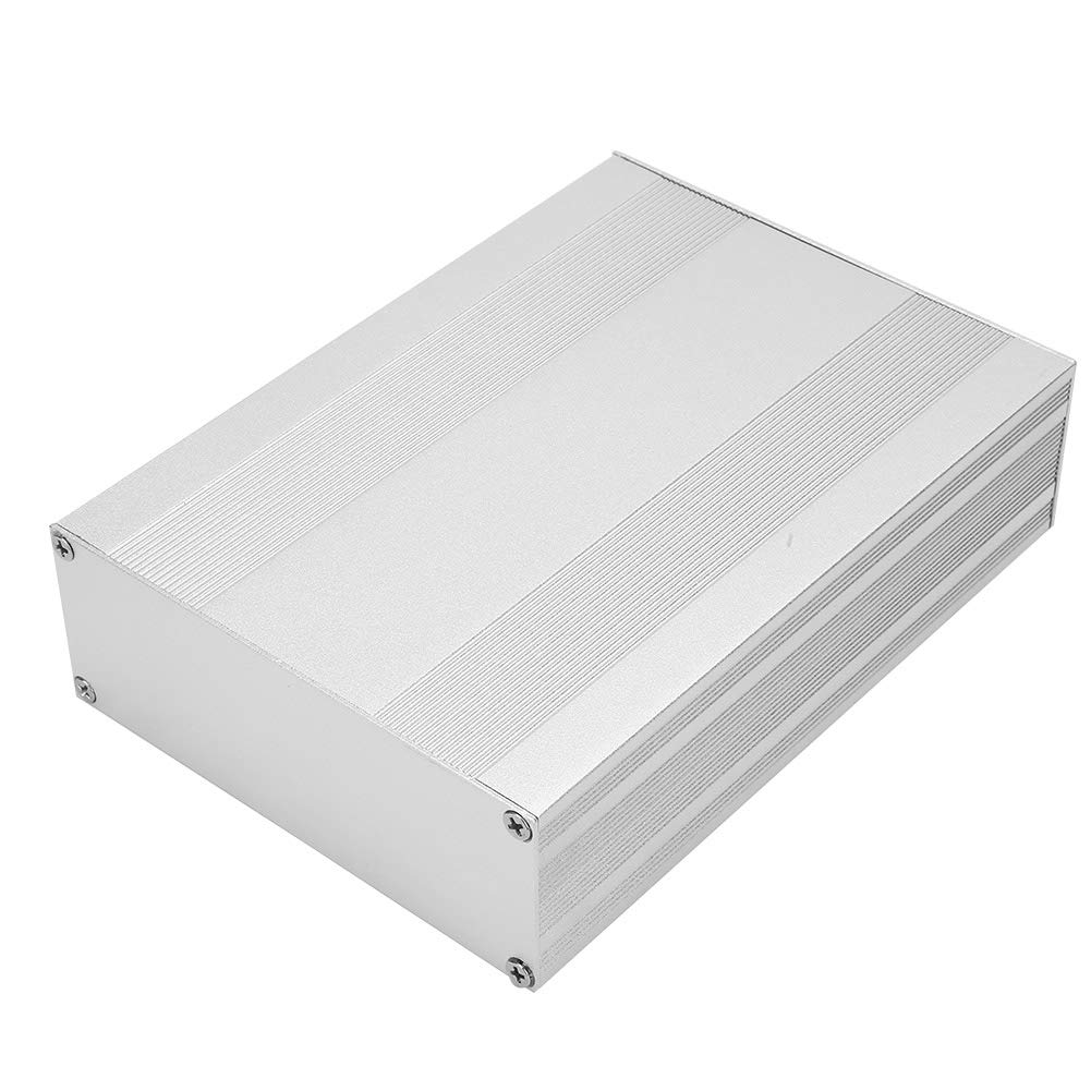 Aluminum Enclosure, DIY Aluminum Case PCB Instrument Cooling Box Electronic Project Case 54×145×200mm for Electronic Products, Printed Circuit Board