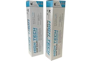 KENT AUTOMOTIVE High-Tech Seam Sealer Clear (P10200) 5 Fl oz 2-Pack