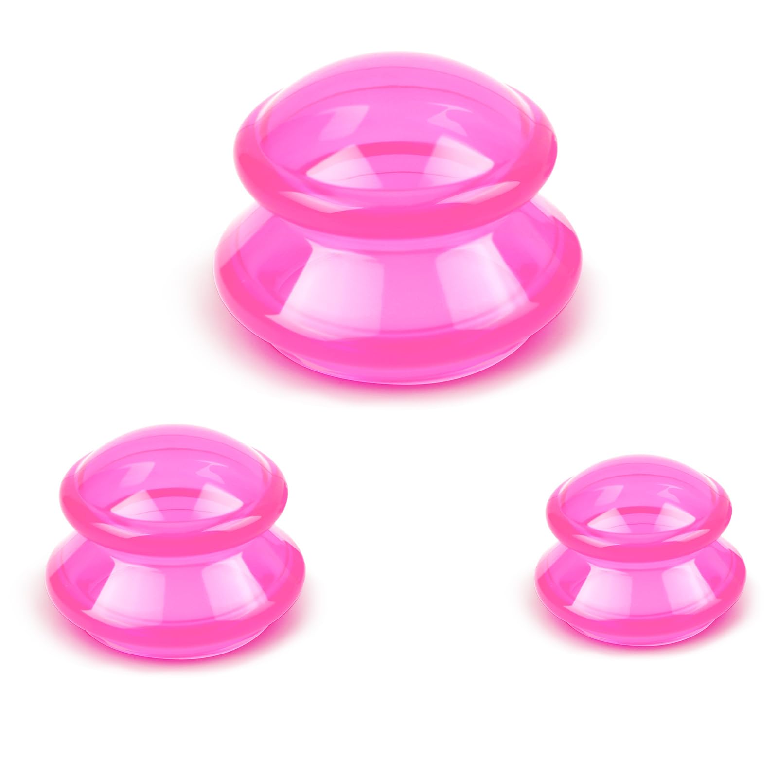 Photo 1 of Excitsayno Silicone Cupping Therapy Sets, Cupping Kit for Massage Therapy,Anti Cellulite Cup, for Cellulite Reduction Joint Pain Muscle Pain