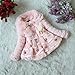Weixinbuy Kids Girls Faux Fur Fleece Lapel Coat Winter Warm Jacket
