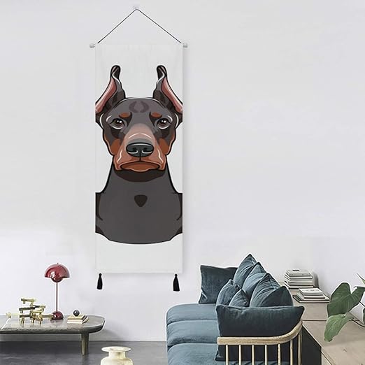 Rock Gesture Rap Funny Dog Girls Dormitorio Decoracion De Pared