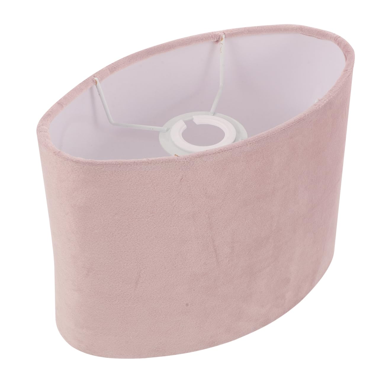 CAXUSD Oval Cloth Lampshade Table Light Cover Decorative Fabric Lamp Shade Accessory for Bedroom Living Room Warm Diffuse Lighting