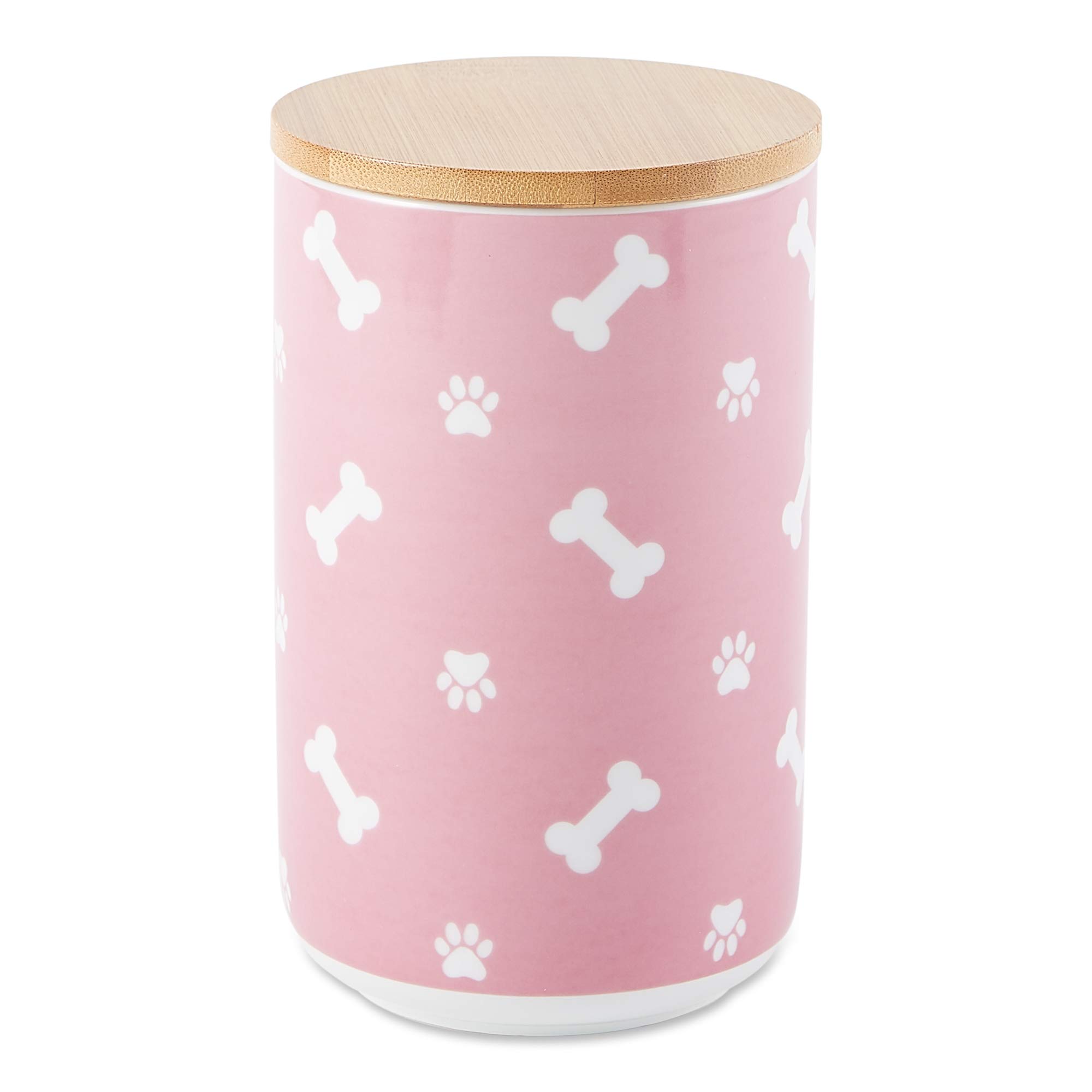 Bone Dry Ceramic Pet Collection, Canister, Rose