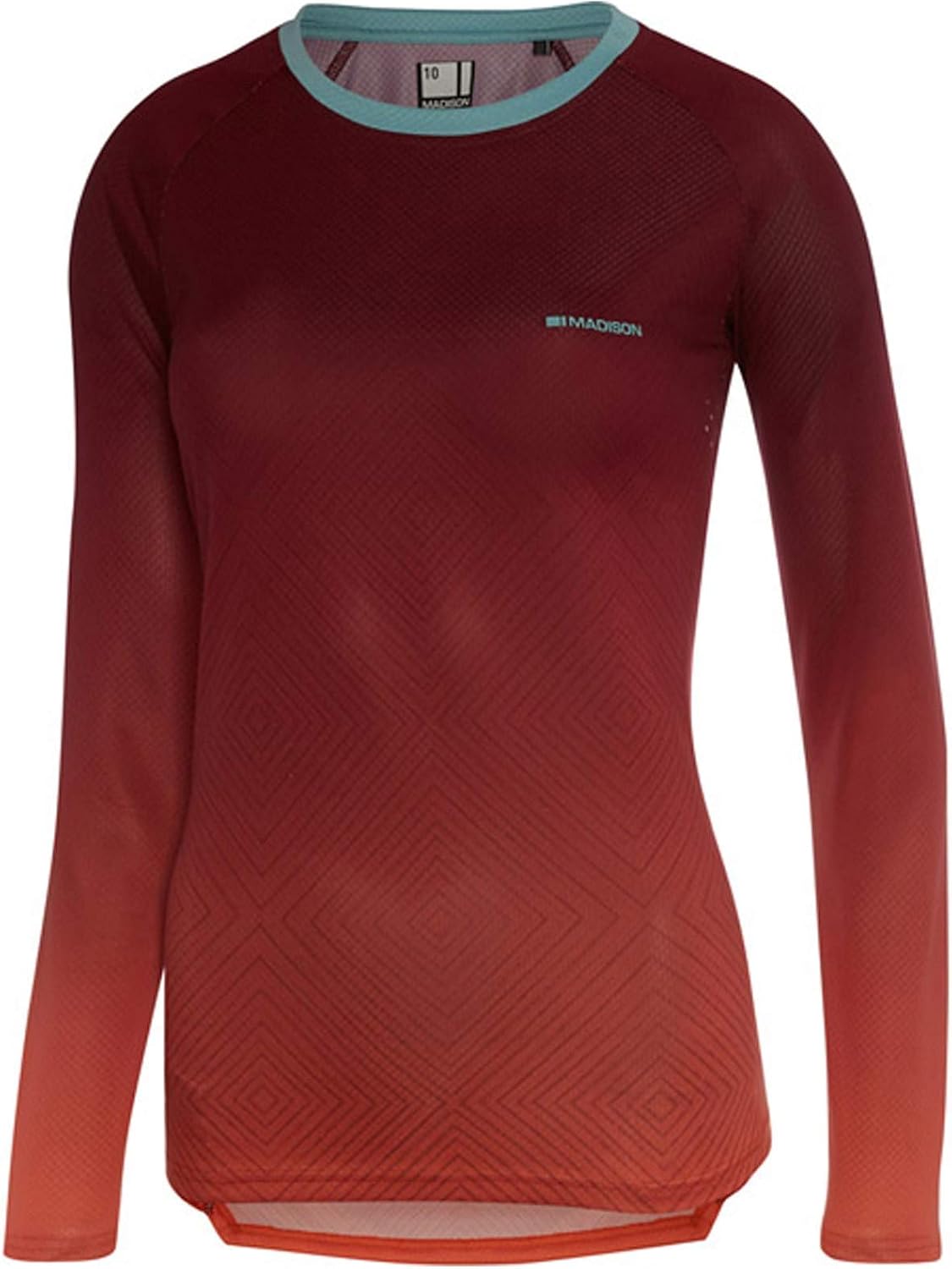 Madison Diamonds-Classy Burgundy-Coral Flux Enduro Womens Long