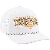 ZHATS NCAA Officially Licensed Rope Hat Snapback Performance Regalia White
