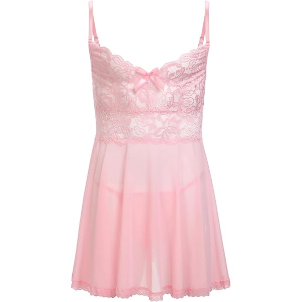 Aislor Nuisette Sissy Tulle Homme – Robe De Chambre Sexy Transparente M-XXXXL Cosplay