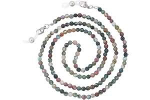 KAI Top Eyeglasses Fashion Beaded Face Mask Holder Lanyard for Women