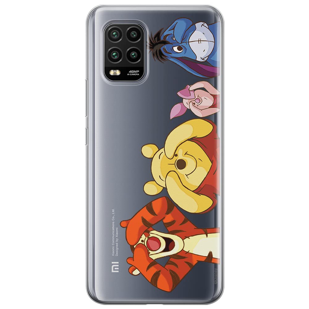 ERT GROUP mobile phone case for Xiaomi MI 10 LITE original and officially Licensed Disney pattern Winnie the Pooh and friends 036 adapted to the shape of the mobile phone, partially transparent — image 1