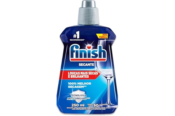 Finish Secante para Lava-Louças e Abrilhantador 250ml