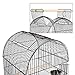 Topeakmart Medium Open Top Parrot Bird Cage for Cockatiels Conures Green Cheek Parakeets with Rolling Standthumb 2
