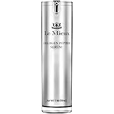 Le Mieux Collagen Peptide Serum - Concentrated, Creamy Anti Aging Face Serum with Skin Contouring Peptides & Moisturizing Hyaluronic Acid, No Parabens or Sulfates (1 oz / 30 ml)
