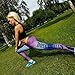 PHOTNO Women's Yoga pants Workout Gym Leggings Fitness Sports Trouser Athletic Pants (L, Multicolor)