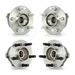 Front Rear Wheel Bearing & Hub Assembly Kit For