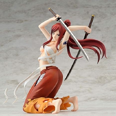 Amazon Co Jp フェアリーテイルエルザスカーレットレッドさくら18cmのアニメ図プラモデル像デコレーション Gflnb ホーム キッチン
