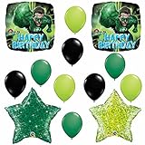 Green Lantern Happy Birthday Balloon Decoration Set