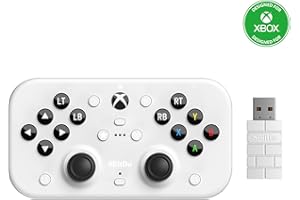 8BitDo Lite SE 2.4G Wireless Controller for Xbox Series X|S, Xbox One, Windows 10/11, Gamepad with Hall Effect Joysticks, 3.5