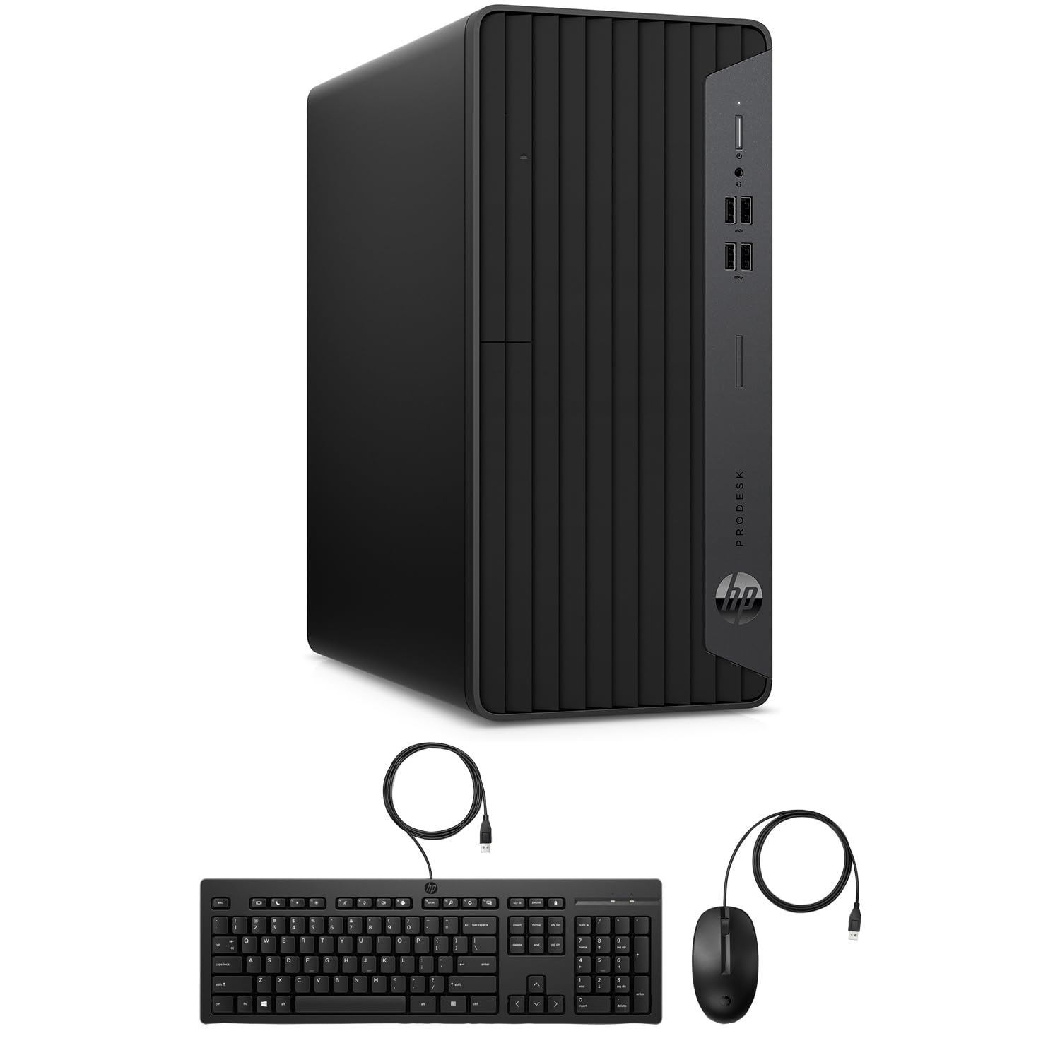 HP ProDesk 400 G7 Tower Business Desktop Computer, Intel 6-Core i5-10500 (Beat i7-8700), 32GB DDR4 RAM, 1TB PCIe SSD, WiFi Adapter, RJ-45, HDMI, DisplayPort, Keyboard and Mouse, Windows 11 Pro