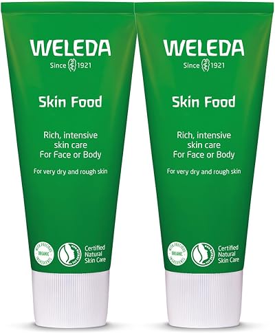 Weleda Skin Food Twin Pack 2 x 75ml Dry Skin Moisturiser Body & Face Cream