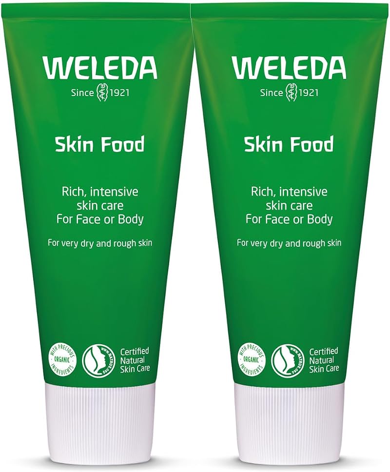 Weleda Skin Food Twin Pack 2 x 75ml Dry Skin Moisturiser Body & Face Cream