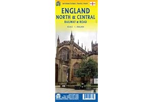 ITM Map England North & Central 1:300 000
