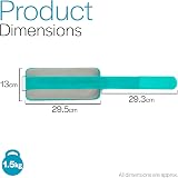 Core Balance Ankle and Wrist Weights 1.5kg Teal Set of 2 Adjustable Neoprene view 6