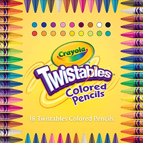 Crayola 18 Ct Twistables Colored Pencils Pricepulse