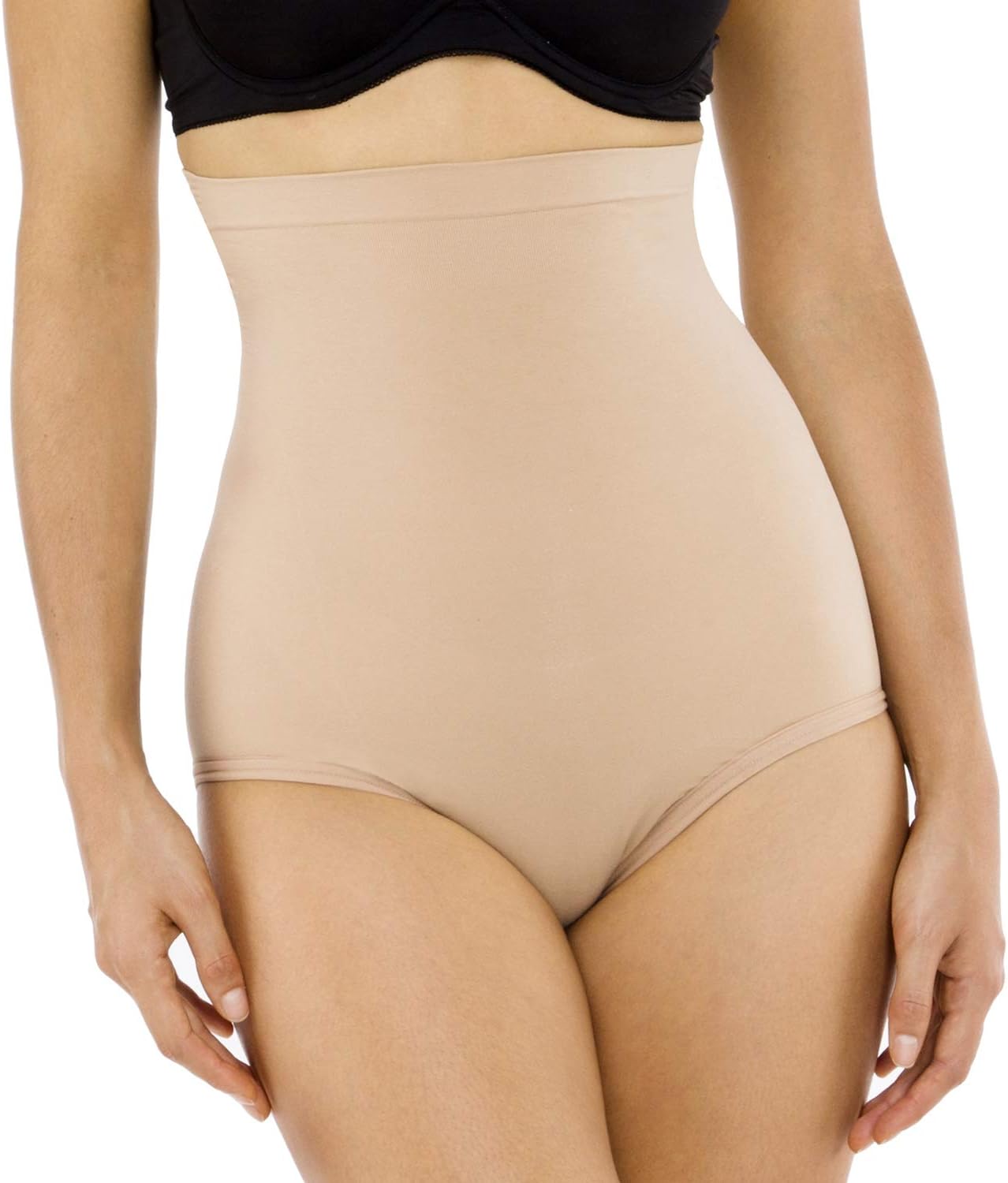 Mayuber Women's Shapewear Tummy Control High Waist Seamless Body Shaper Briefs Thigh Slimmer Waist Shaper Panties