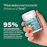 NATURE'S BEST Turmeric 10,000mg Fast Release 60 Tablets UK Made 95% Curcuminoids view 4