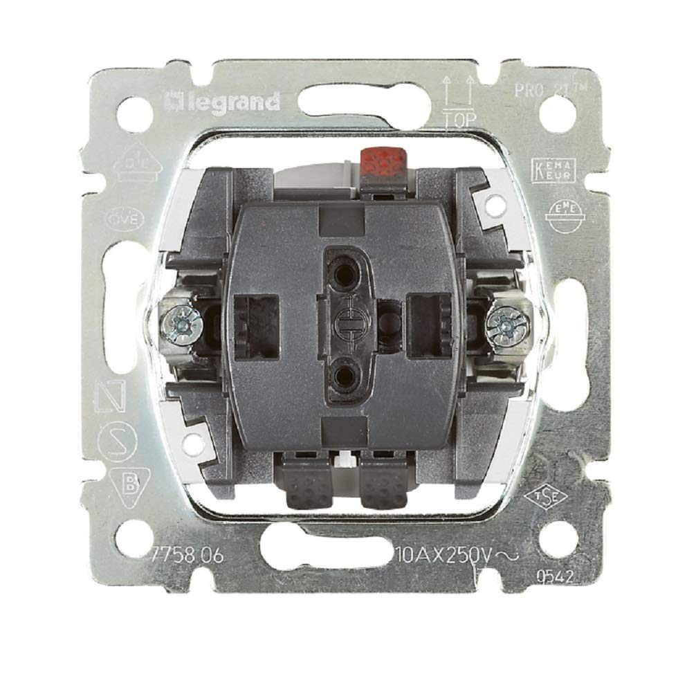 Legrand Blind switch 1-pole PRO 21, 775804, 1x blind switch.