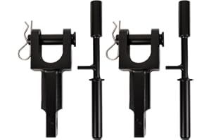 BROQIXIN A20-6013 Rev A Tow Hooks Come with pins A65-6008 and Tow Pin A65-600 Fits Peterbilt and Kenworth Trucks