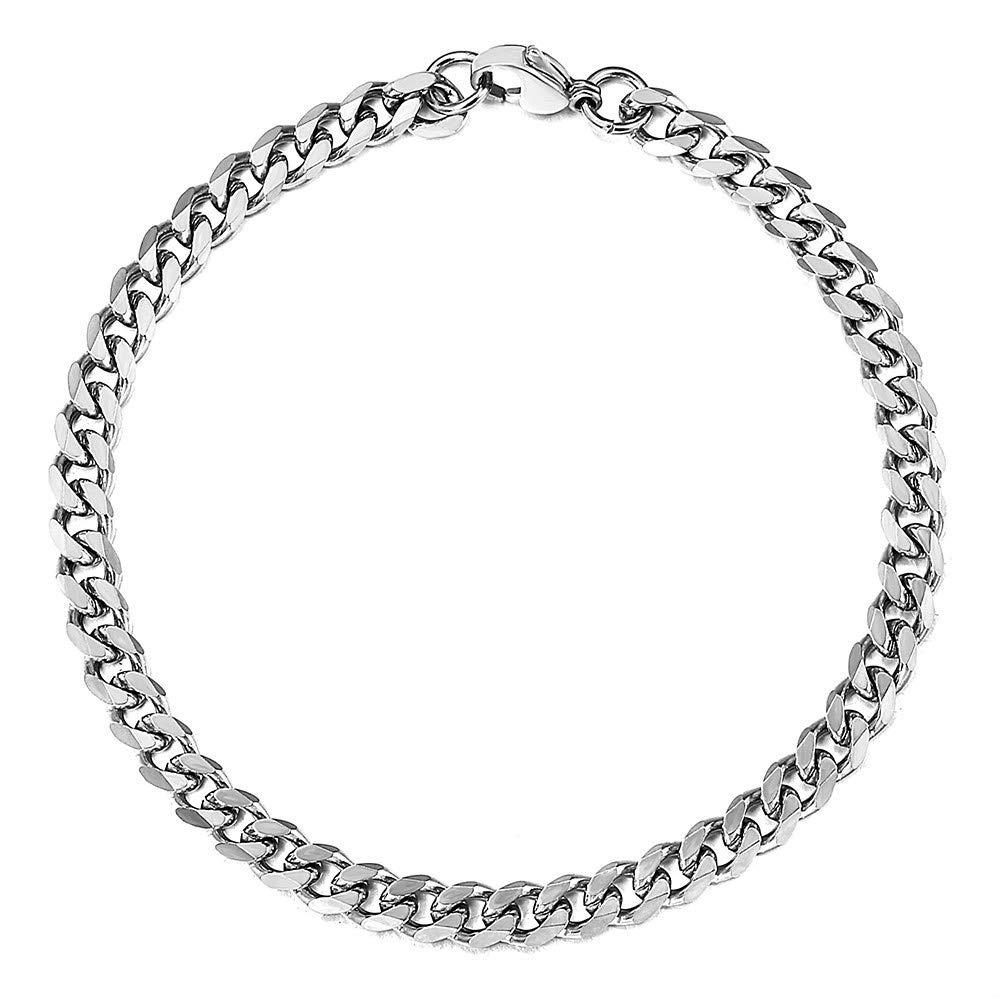 Trendsmax 7mm Mens Women Chain Gold 