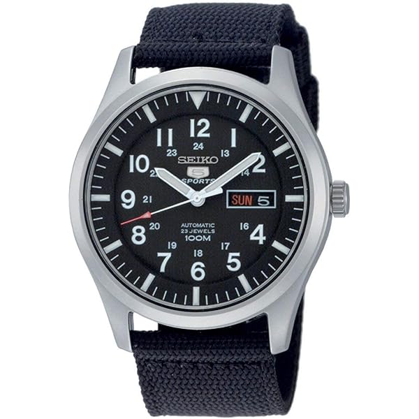 Amazon.com: SEIKO 5 Automatic Blue Dial Men's Watch SNZG11J1